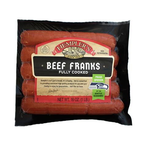 Beef Wieners - Hempler's Foods