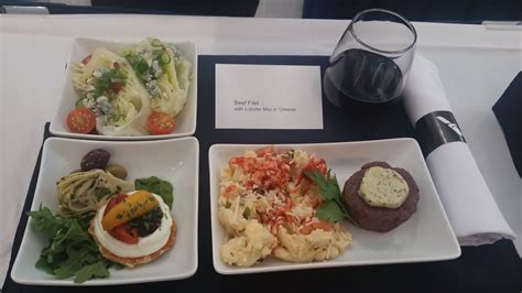 American Airlines New First Class Meal Offerings - Le Chic Geek