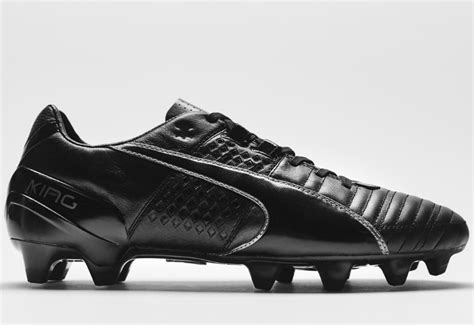 Puma King II FG Football Boots - Black / Black / Aged Silver - Football ...