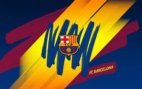 Barcelona Logo Wallpaper | PixelsTalk.Net