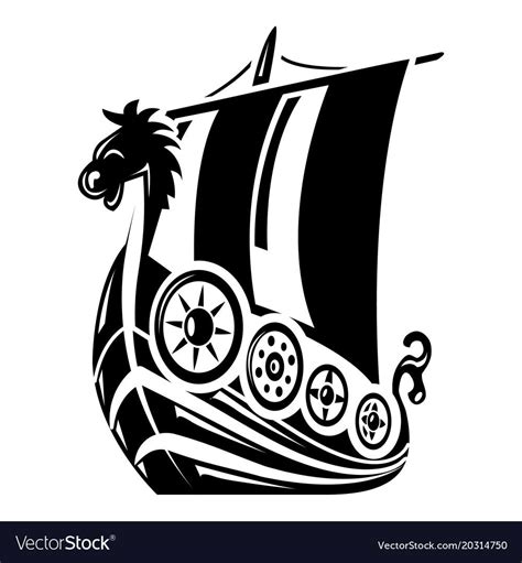 Viking Ship Vector at Vectorified.com | Collection of Viking Ship ...