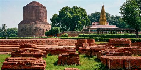 Sarnath : The sacred pilgrim place of the Buddhists in the Indian state ...