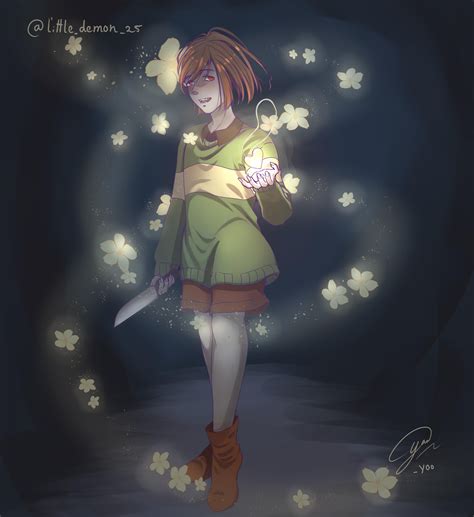 my fanart of chara : r/Undertale