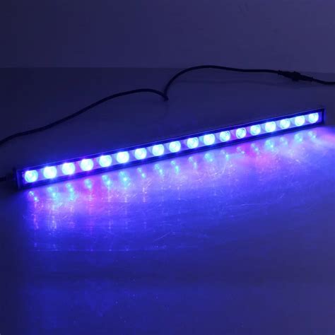 Fish Tank Light Bar 54W led aquarium light strip waterproof full blue ...