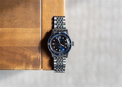 Aquascaphe Classic Blue Gilt - Baltic Watches