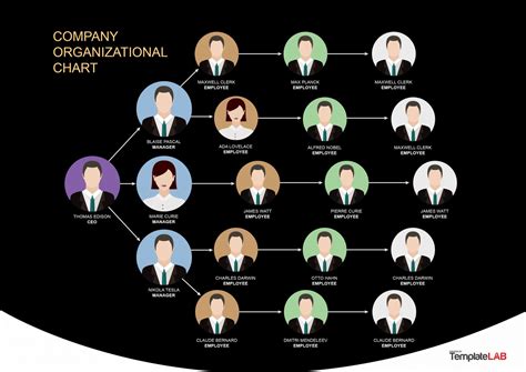 41 Organizational Chart Templates (Word, Excel, PowerPoint, PSD)