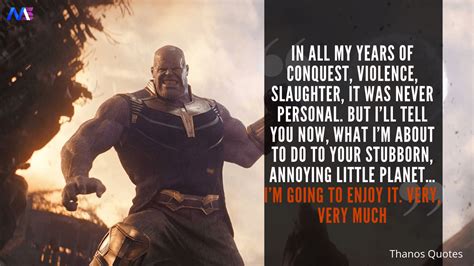 25 Shocking Thanos Quotes from Avengers Infinity War, Endgame & MCU