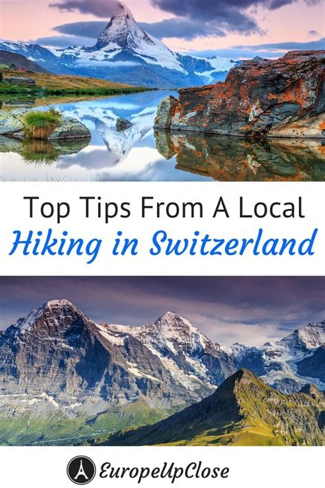 Hiking in Switzerland - Best Hikes and Tips by a Local - EuropeUpClose