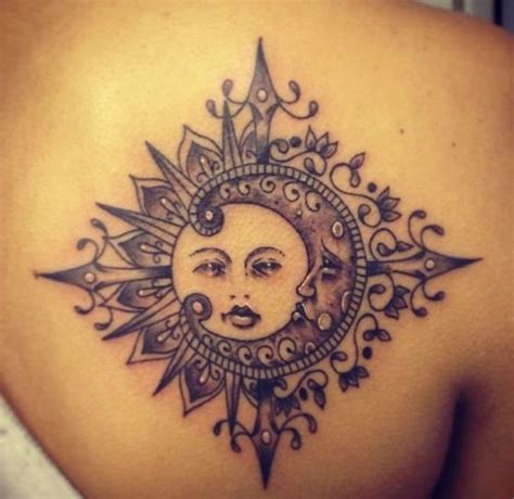 You Will Not Believe These 32 Stunning Celestial Tattoos ... | Sun ...