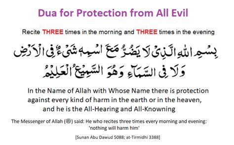 Dua for Protection from All Evil | Duas Revival | Mercy of Allah