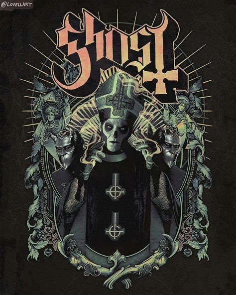 Ghost Credits: Christopher Lovell | Band ghost, Ghost, Ghost and ghouls