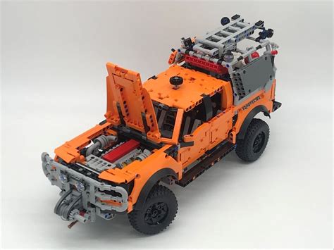 LEGO MOC 42126 Ford F-150 Raptor Mod Pack 2 - Bull Bar with Winch ...