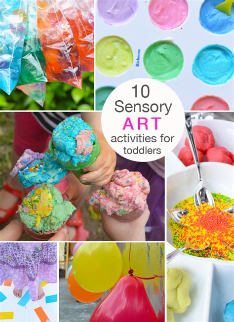 10 Beautiful and Engaging Sensory Art Activities for Toddlers - Meri Cherry