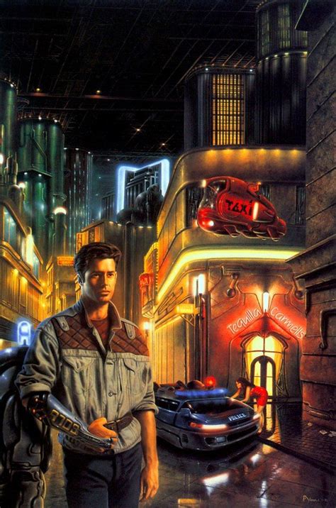 The '80s were so futuristic. | Sci fi art, Cyberpunk city, Retro futurism