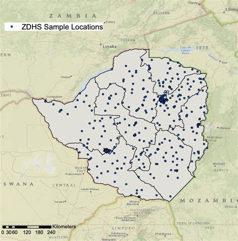 Distribution of main religions by provinces in Zimbabwe. Maps were ...