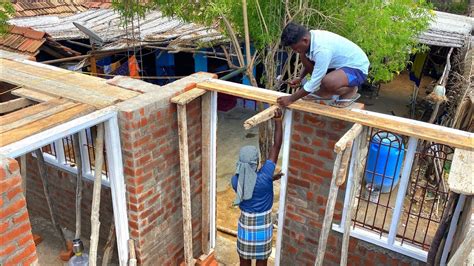 Lintel Centring Techniques_Reinforcement Slab and Sunshade for House ...