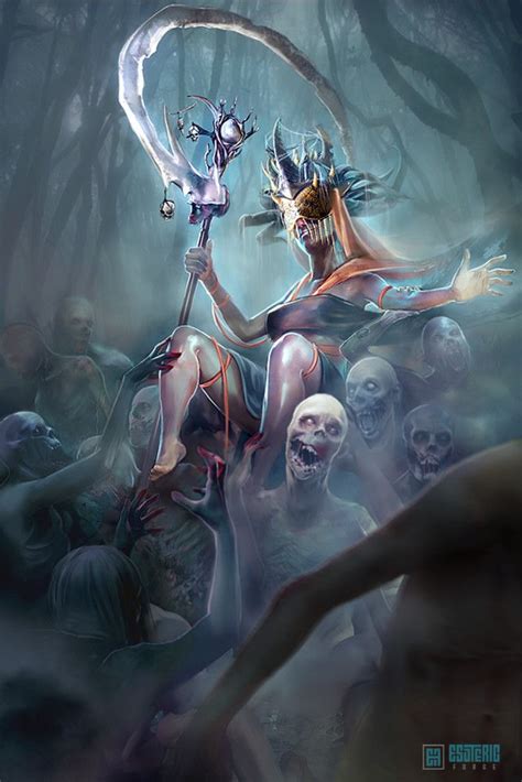 Ghoul Queen | Dark fantasy art, Fantasy artwork, Fantasy art