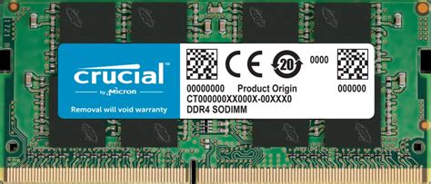 Crucial 8GB DDR4-3200 SODIMM Laptop RAM | Bermor Techzone