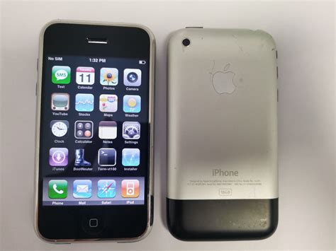 100% working Apple iphone 2G 1st generation Very Rare IOS 1.1.4 16GB ...