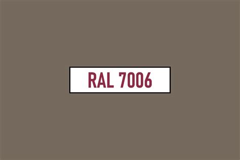 RAL 7006 - Szary beżowy (Beige grey)