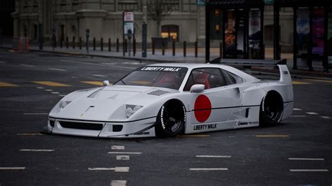 Rare Ferrari F40 Gets Maimed by Liberty Walk for the Sake of Tuning ...