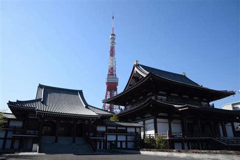 Tokyo Tower Behind Black and White Dojo Building during Daytime · Free ...