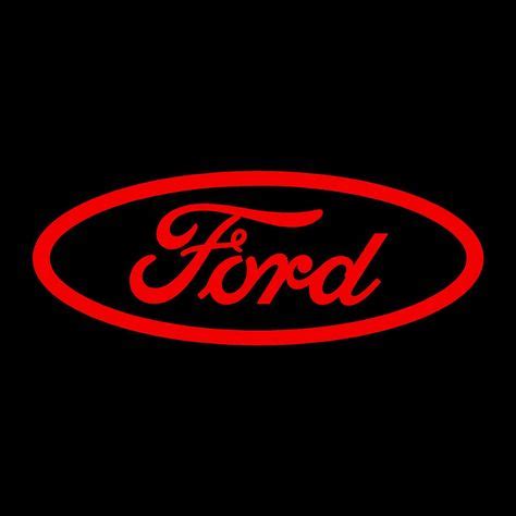 FORD decal sticker 14 x5.5 Red vinyl | Ford emblem, Ford logo, Decals ...