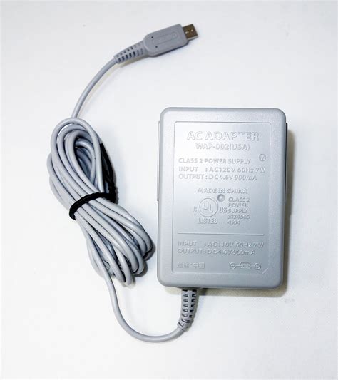 Original Nintendo 3DS XL Power Adapter Charger WAP-002 - Bulk Packaging ...