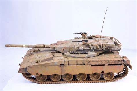 Sold Price: Merkava 2 Main Battle Tank - Israeli Army - used from 1978 ...