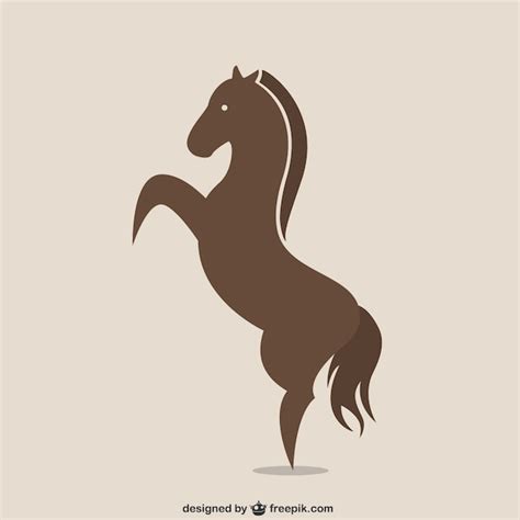 Premium Vector | Horse silhouette logo