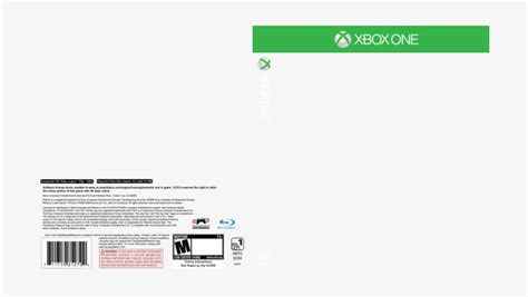 Xbox One Template - Xbox One Game Case Template Photoshop - 700x383 PNG ...