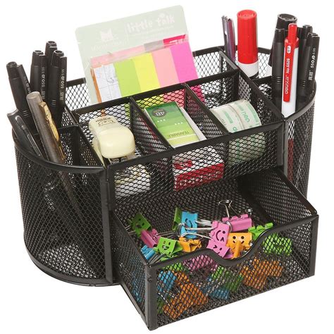 Desk & Drawer Organizers Online Sale 2017 New Desk Tidy Mesh Set Office ...