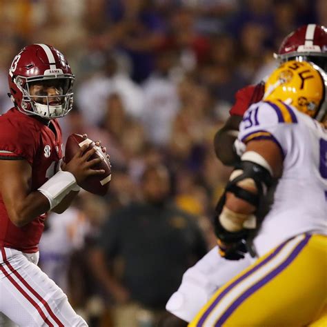 Tua Tagovailoa, Alabama Dominate No. 3 LSU 29-0 for Statement SEC Win ...