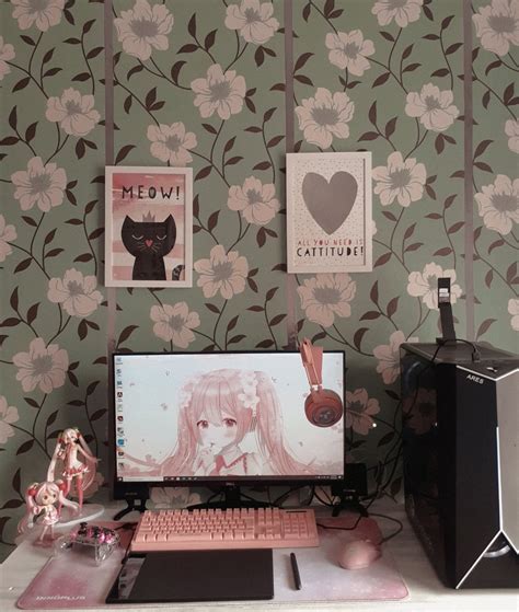 My first gaming PC 💖 : r/GirlGamers