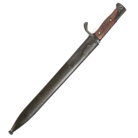 German M98/05 Butcher Saw Back Bayonet with Scabbard for Gewehr 98 and ...