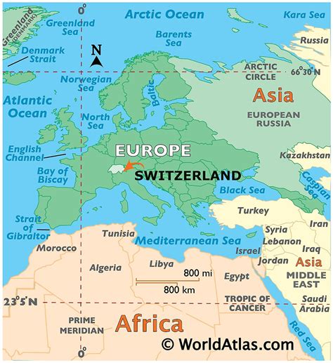 Switzerland Maps & Facts - World Atlas