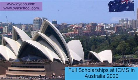 Full Scholarships at ICMS in Australia 2020 - OYA Opportunities | OYA ...