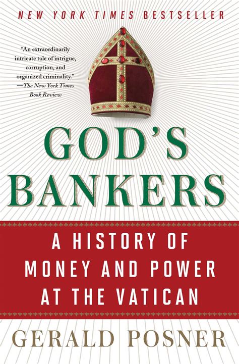 God's Bankers | Book by Gerald Posner | Official Publisher Page | Simon ...