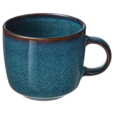 GLADELIG mug, blue, 13 oz - IKEA