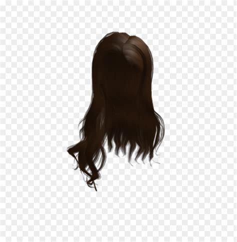 free roblox hair brown PNG image with transparent background png - Free ...