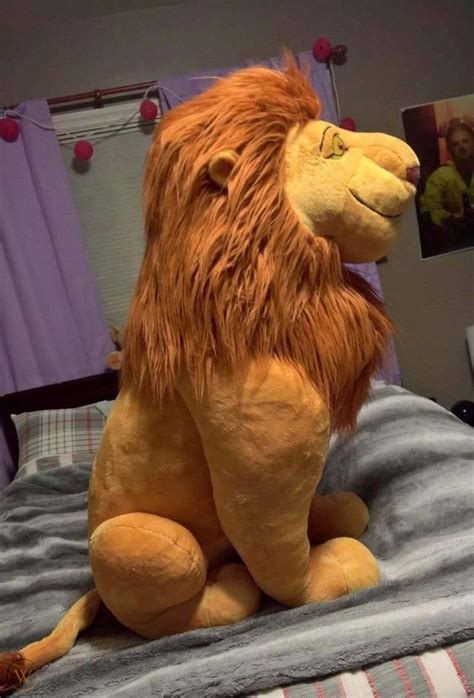 Jumbo Large Lion King Mufasa Plush Disney Store Exclusive 2011 RARE EUC ...