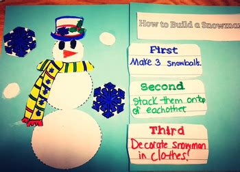 How to Build a Snowman by ShopTalk103 | Teachers Pay Teachers