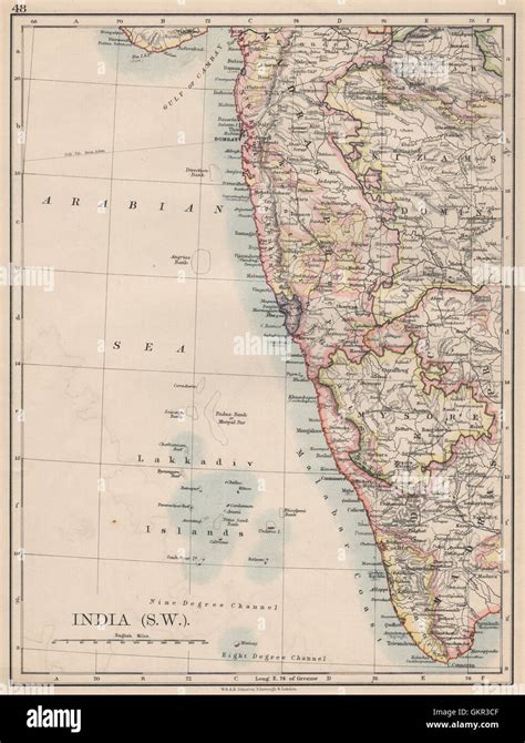 British india sw bombay malabar coast hi-res stock photography and ...