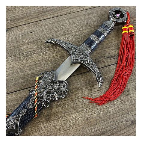 Personalized FANTASY SWORD & SHEATH Custom Engraved Swords Gamer ...