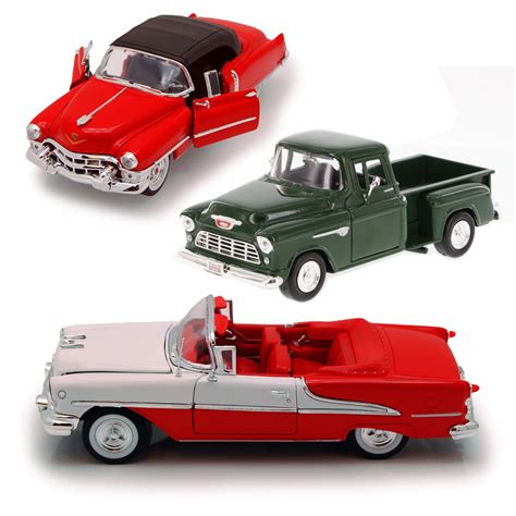 Best of 1950s Diecast Cars - Set 17 - Set of Three 1/24 Scale Diecast ...