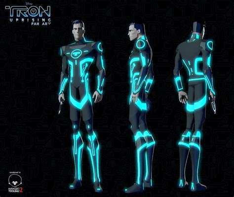 Tron Uprising fan art — polycount