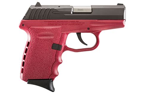 SCCY CPX-2 9mm Crimson Red Pistol with Black Slide | Sportsman's ...