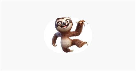 ‎Goofy Sloth Stickers on the App Store