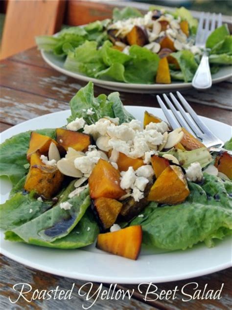 Salad #32 – Roasted Yellow Beet Salad with Feta