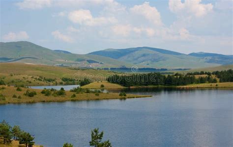 Reflection On Lake On Zlatibor Mountain Stock Photo - Image of serbia ...